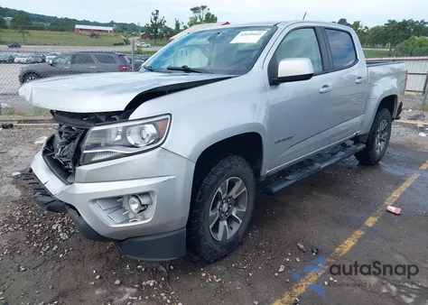 2017 Chevrolet Colorado Z71 from USA, damaged, VIN 1GCGTDEN9H1147859